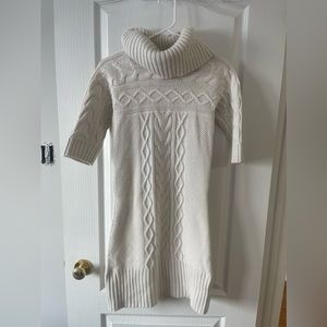 Turtle neck sweater dress!